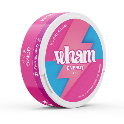 Wham Energy Bubblegum - 80mg