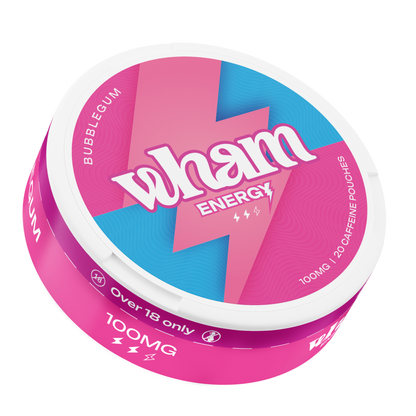Wham Energy Bubblegum - 100mg